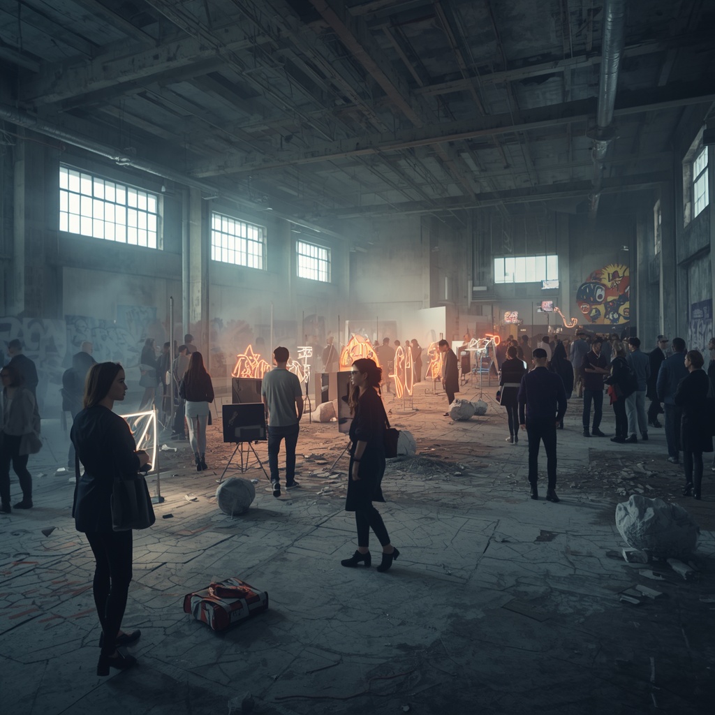 Why Pop-Up Exhibitions in Abandoned Buildings Are Trending