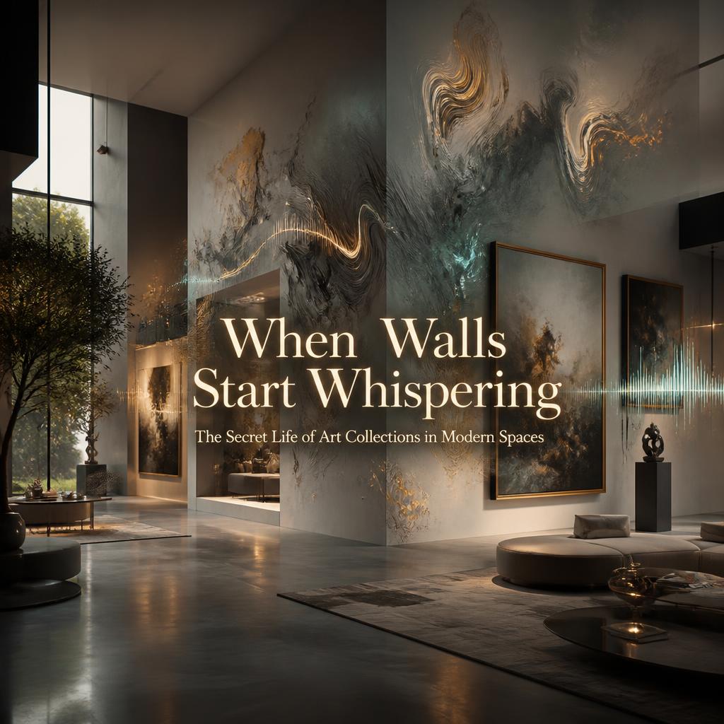 When Walls Start Whispering: The Secret Life of Art Collections in Modern Spaces