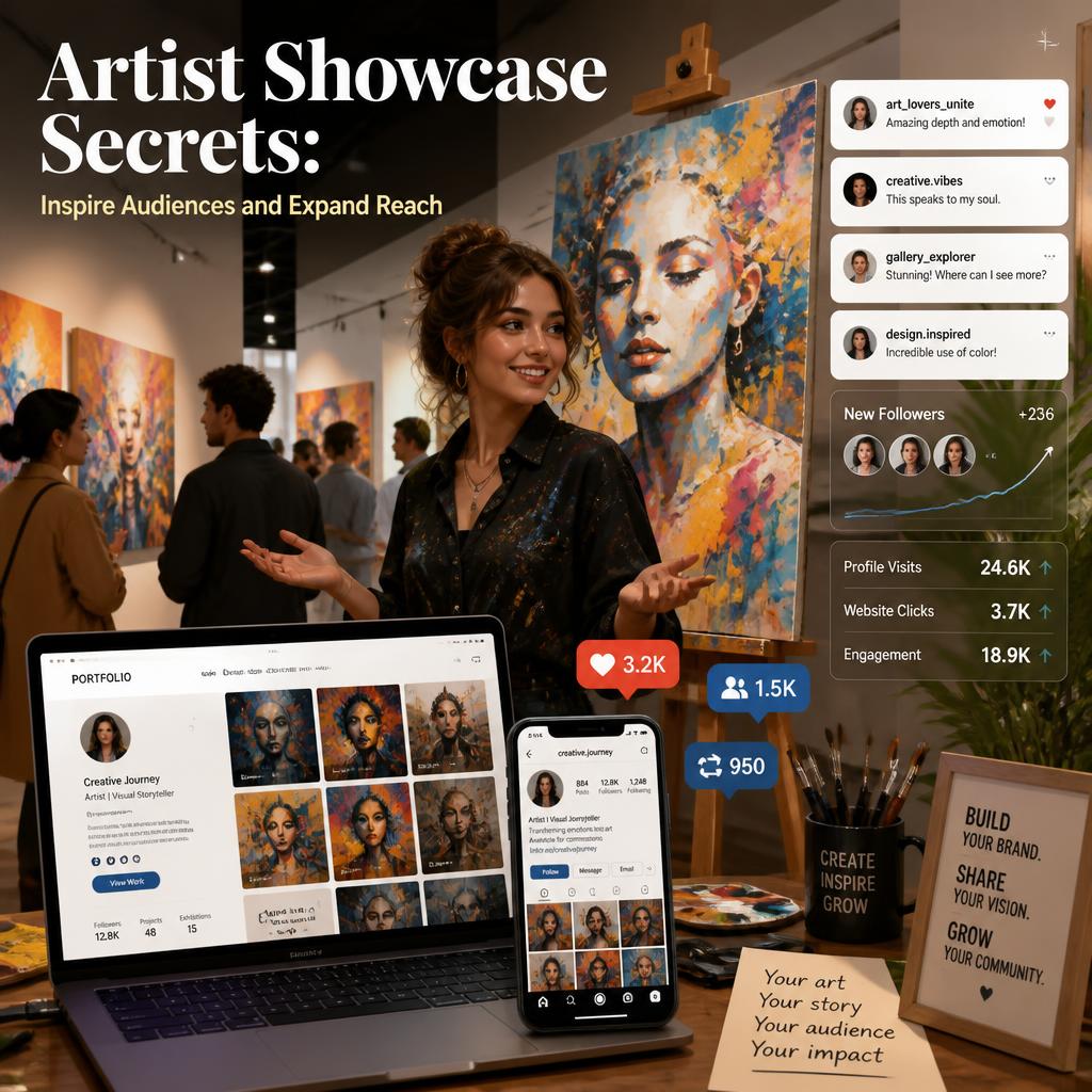 Artist Showcase Secrets: Inspire Audiences and Expand Reach
