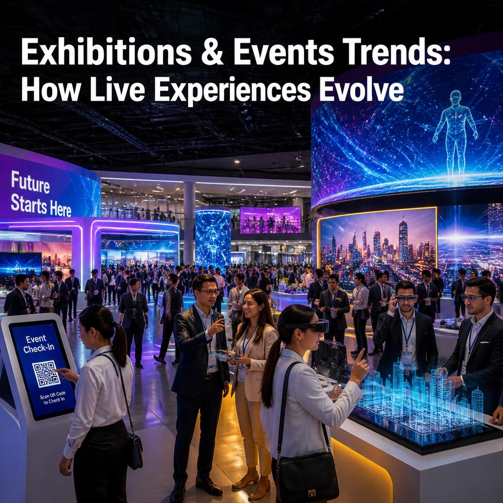 Exhibitions & Events Trends: How Live Experiences Evolve