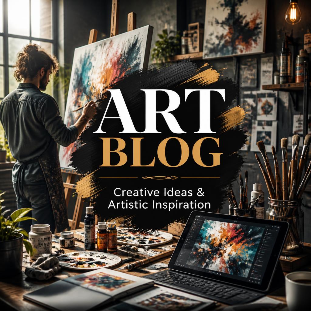 Art Blog: A Creative Guide to Discovering Ideas, Stories, and Modern Artistic Inspiration
