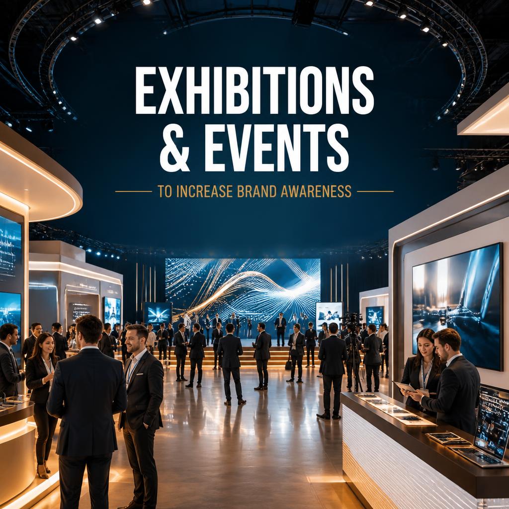 Exhibitions & Events to Increase Brand Awareness